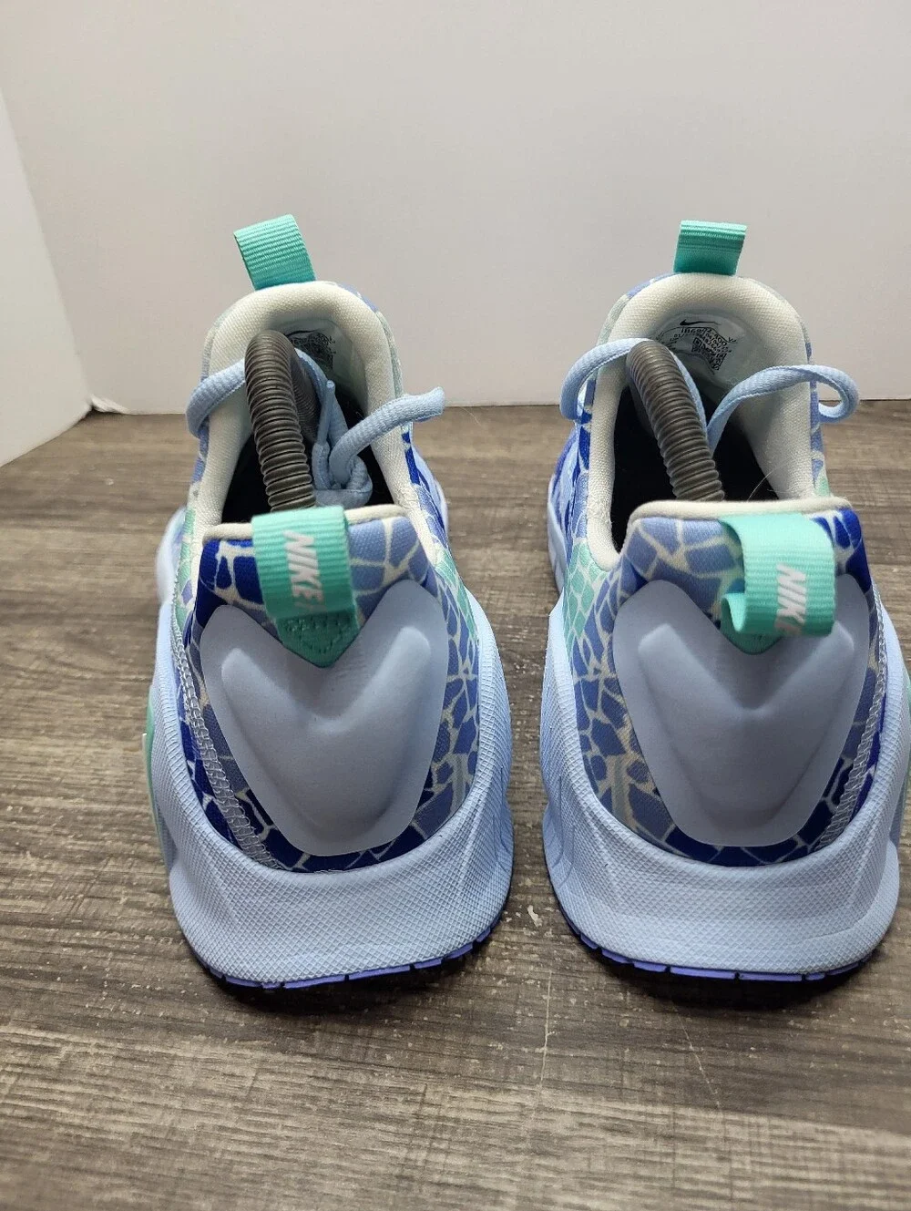 Nike Free Metcon 6 AMP Workout Training CrossFit Ice Blue Shoes Womens Size 8